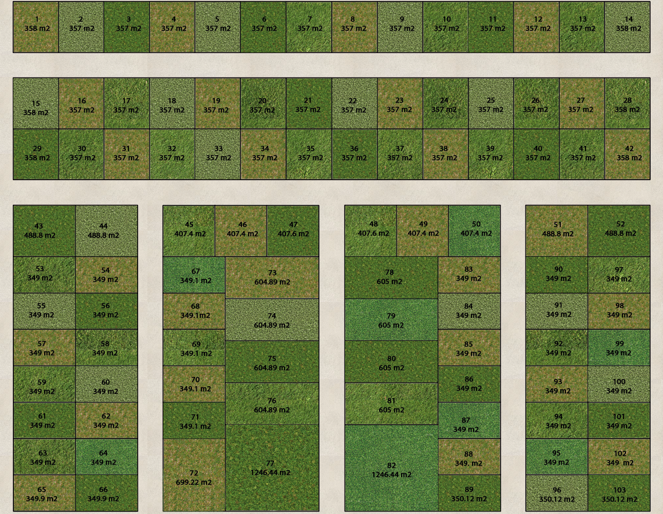 Plano de lotes